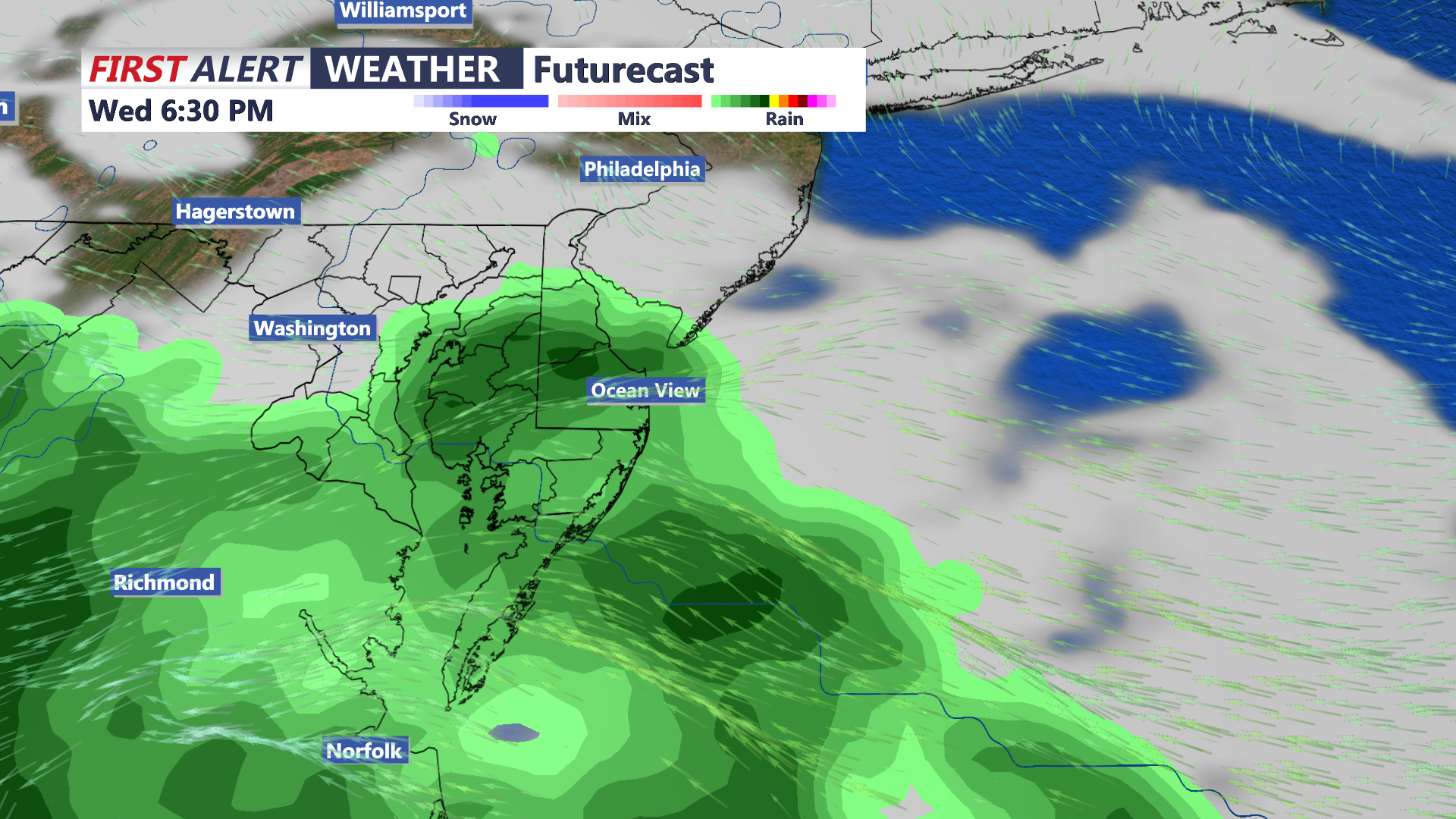 NEXT WEEK RAIN
